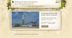 Desktop Screenshot of motherearthcc.com